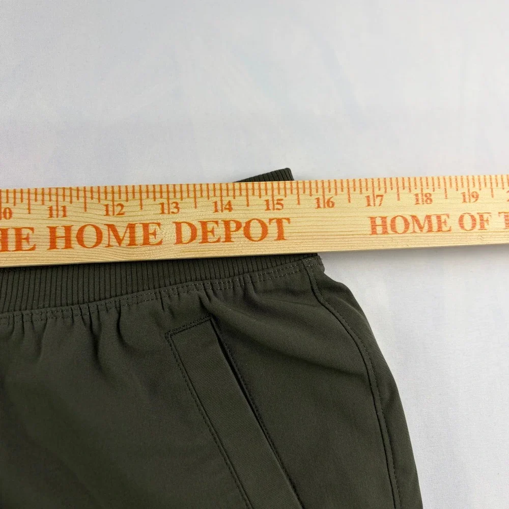 Vuori Meta Jogger Mens Large Army Green Performance Athletic Pants Slim Fit